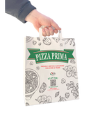 Custom Printed Paper Bags with Handles – 250 Units